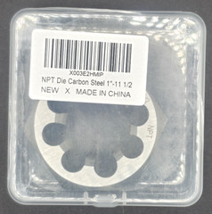 1-1/4&Prime;-11-1/2&Prime; NPT Carbon Steel Hex Pipe Die