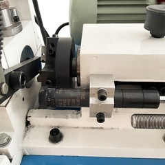 Pneumatic Solid Bar Rod Pipe Bender Chamfering Beveling Deburring Machine