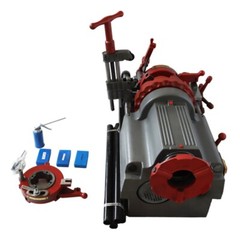 PreAsion Electric Pipe Threader Machine 110V Power Pipe Threading Cutter 1/2&Prime;-3&Prime;