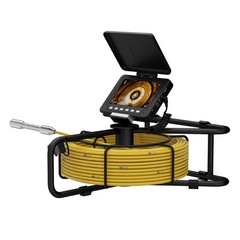 30M Sewer Pipe Inspection Video Camera, 23mm Drain Endoscope 16GB 5&Prime; Monitor