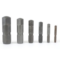 Ridgid 35685 Model 883 6 Pieces 80 &ndash; 85 with 1/8&Prime; &ndash; 1&Prime; Pipe Extractor Set