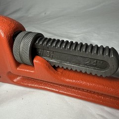 Pittsburgh 24&Prime; Steel Pipe Wrench -Straight Jaw 3&Prime; Capacity- Item #61361