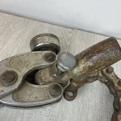 Ridgid No 206 1-1/2&Prime; to 6&Prime; Ratcheting Chain Soil Pipe Cutter Parts Only