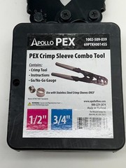 Apollo 1/2 in. and 3/4 in. PEX-B Stainless Steel Sleeve Tool