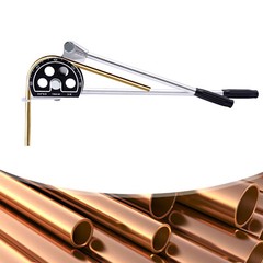 3/4&Prime; Tube Bender Manual 0~180&deg; Copper Ratchet Type Pipe Bender Bending Tool 19mm