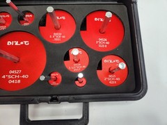 Diylog SCH40 PVC Pipe Reamer 9 Piece PVC Fitting Saver Pipe Reamer