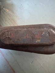 Vintage Handheld National Machine & Tool Threading Die Blue