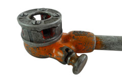 Ridgid No 00-R Ratcheting Pipe Threader & 1/2&Prime; Die Head Reamer with 12&Prime; Handle