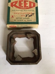 Vintage Reed No. 2S 2&rdquo; &ndash; 11 1/2 &ldquo; NPT 4&rdquo; X 4&rdquo; Threading Die