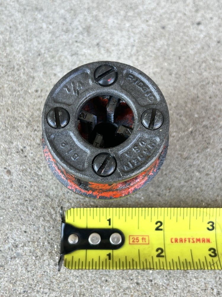 Ridgid 1/4&rdquo; Bolt Die Head Threader