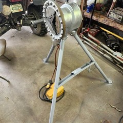 RIDGID Model 270 Moblie Pipe Threading Machine ..with NEW Foot Pedad. Threader