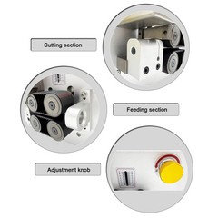Automatic Tube Cutting Machine 110V, 500W, &plusmn;0.1mm Precision, 0.04-0.79&Prime;, LCD