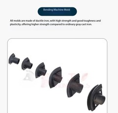 SWG-25 Hydraulic Rebar Bender Manual BendingStainless Steel Pipe Bending Tool