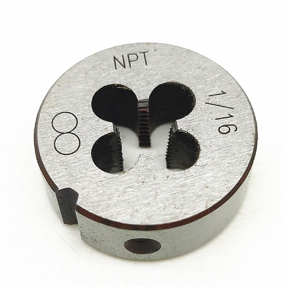 New 1pc HSS 1/2&Prime; &ndash; 14 NPT Taper Pipe Die 1/2 &ndash; 14 TPI