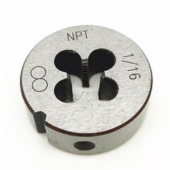 New 1pc HSS 1/2&Prime; &ndash; 14 NPT Taper Pipe Die 1/2 &ndash; 14 TPI