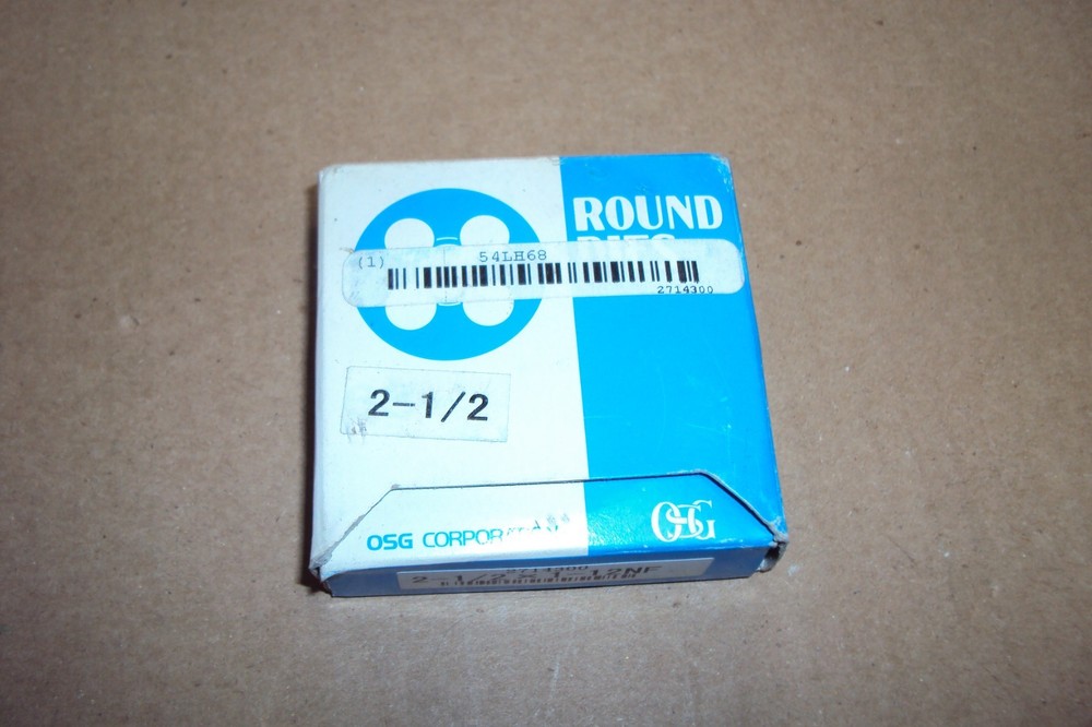 OSG 2714300 Die Item, 1&Prime;-12 Die Thread, 2-1/2&Prime; W