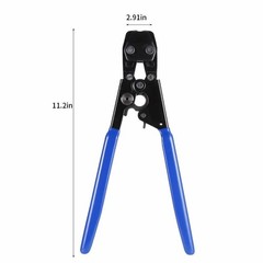 PEX Cinch Crimper Crimping TOOL For Crimp Hose Clamps Sizes From 3/8&Prime; to 1&Prime; NEW