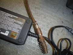 Ryobi P4002 18volt hand held drain snake with 1 battery & charger & adapter*ndr3
