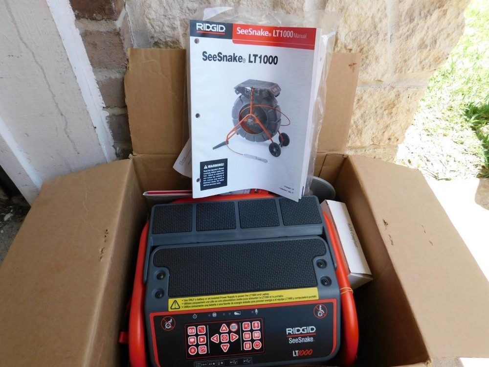 RIDGID 36653 SEESNAKE LT1000 DIGITAL LAPTOP INTERFACE SYSTEM FOR MINI SEESNAKE