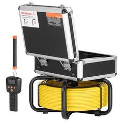 165ft Sewer Camera with 512Hz Locator, 1080P HD Screen, 36X Zoom