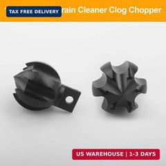General Pipe Cleaners,Drain Snake Drill Attachment for ClogChopper,1-1/2CG&1-1/2