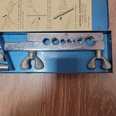 IMPERIAL TUBING FLARING TOOL KIT MADE IN USA 3/16&Prime; TO 5/8&Prime; Metal Case