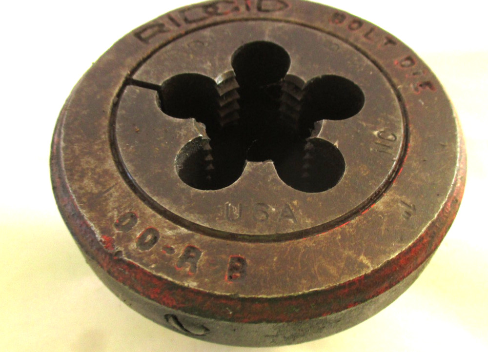 Ridgid 00-R-B / 00-RB, 1&Prime; Ratchet Bolt Threader Die Head