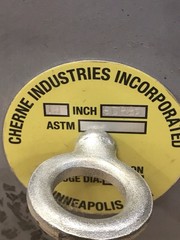 Cherne 18 In. 5% Fixed Steel Deflection Gauge for SDR-26 Pipe