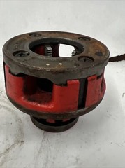 RIDGID Manual Threader Die Head 00R, For 1 in Pipe, NPT, Alloy Steel, Right Hand