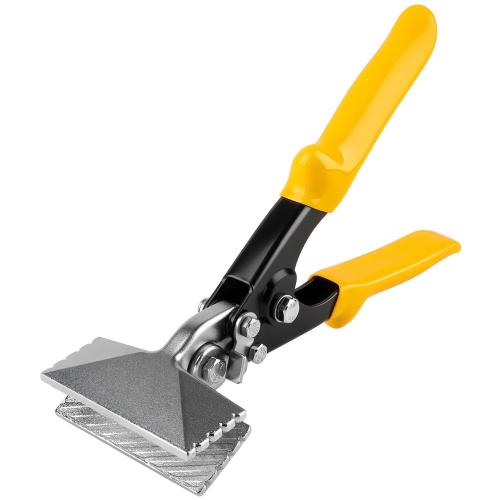 Rpeconu 3 Inch Sheet Metal Hand Seamer, TPR Handle Straight Jaw Bender, Heavy&hellip;
