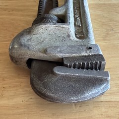 Blue Point 10&Prime; Aluminum Pipe Wrench Heavy Duty PWA10 Made in USA