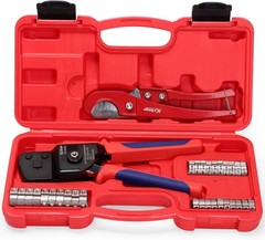 Icrimp One-Hand PEX Pipe Cinch Tool Meet ASTM F2098 Standard Clamps, Crimping To