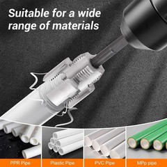 ⭐Integrated Internal & External Pipe Threading-Tool PVC Pipe Threader Kit USA