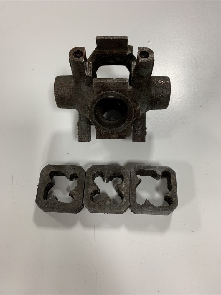 Reed Mfg Co. Erie Pa 614 Pipe Threader Triplex 1/2&Prime; 3/4&Prime; 1&Prime; Die Head