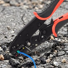 Uimoso Ratcheting Wire Crimper Tool 22-10 AWG for Electrical Connectors