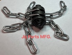 JQ Parts MFG. T-114 (62940) Chain Knocker for Cleaning 4 in. Lines