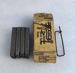 Ridgid 500B Bolt Dies 7/8 in &ndash; 9UNC &ndash; High Speed