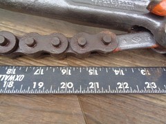 J.H. Williams Vulcan No. 3 Pipe Chain Wrench 3/4&rdquo; to 4&rdquo; Capacity