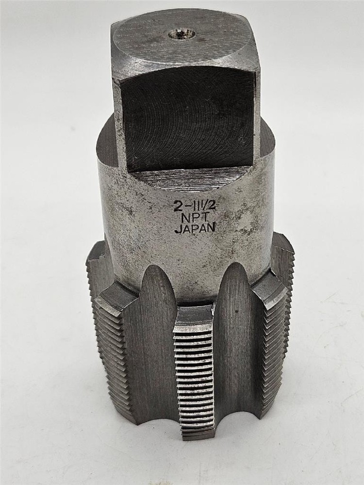 2-11-1/2&prime;&prime; NPT, 7 Flute Pipe Tap HSS, 2-11-1/2 NPT Made In Japan