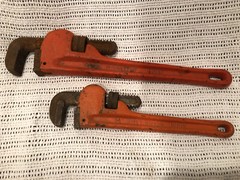 Ivy Classic Pipe Wrench Lot 14&rsquo; & 10&rsquo;