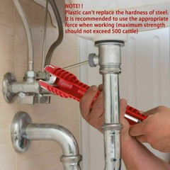 Faucet And Sink Installer Multi-Purpose Wrench Non-Slip Handle Plumbing Wrench