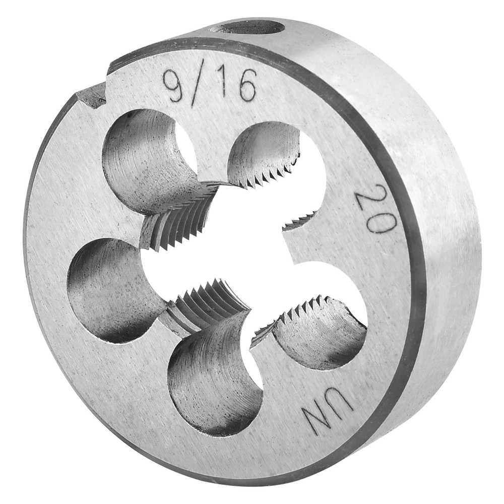 9/16&Prime;-20 UN Round Threading Die, 9/16 x 20 UN Machine Thread Die Right Hand