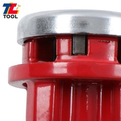 7 Size W/ Handle Pipe Threader Threading BSPT Pipe Threader 3/8&Prime; To 2&Prime; Dies Set