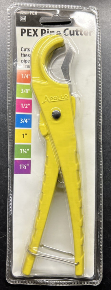Apollo 1/2 In. to 1 In. Pipe Cutter PEX and Tubing Cutting Tool Sealed
