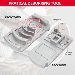 Deburring Tool for PVC Plumbing Tools, Professional Z0J6