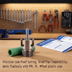 3Pcs Integrated Internal & External Pipe Threading Tool, &lrm;1/2&Prime;+ 3/4&Prime;+1&Prime;