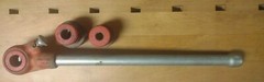 RIDGID MANUAL PIPE THREADER OO-R with 3 DIE HEADS 3/8&Prime;, 1/2&Prime;, 3/4&Prime;