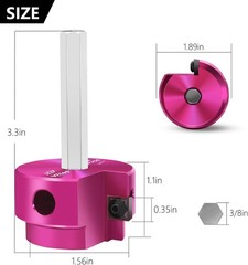 High-Quality 1.5&Prime; PVC Pipe Reamer with 3/8&Prime; Hex Shaft &ndash; Durable and Efficient