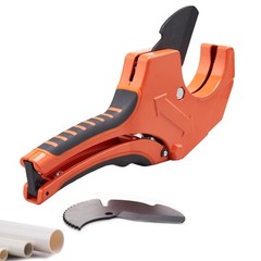 VEVOR 2-1/2&Prime; 63mm PVC Pipe Cutter Ratcheting Pipe Cutter PEX PVC Plastic Hose