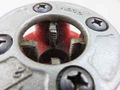 Ridgid 1/2&Prime; 00-R Die Head Ratcheting Pipe Threader Vintage Made In USA